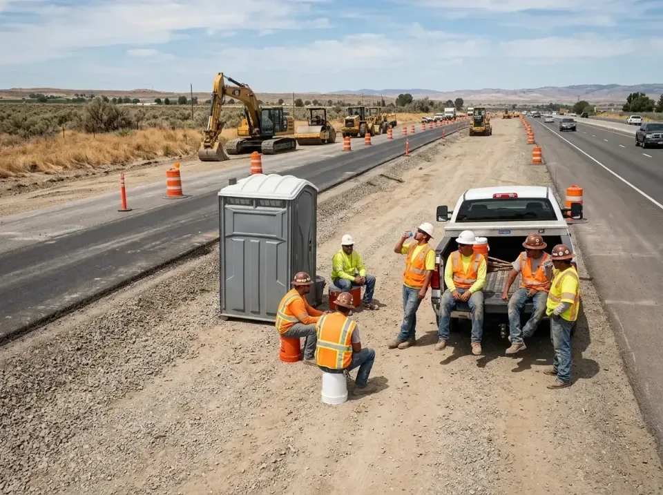 highway-road-construction-crew-007 — frequently asked questions, Porta Potty and Restroom Rentals in Huntington, UT